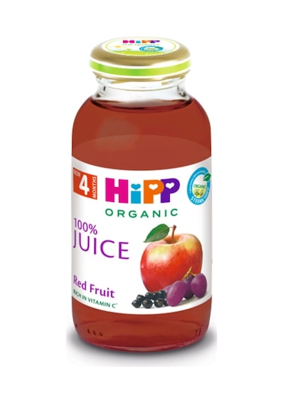 Hipp Organik Kırmızı Meyveli Elma Suyu 200 ML