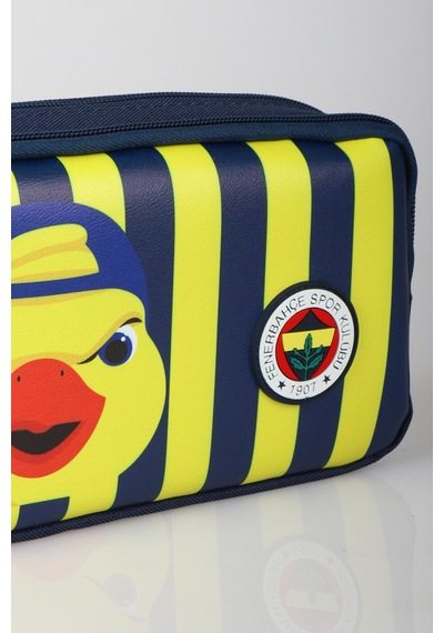 X Dekomus Lisanslı Fenerbahçe Yellow Collection Kalem Çantası Altın