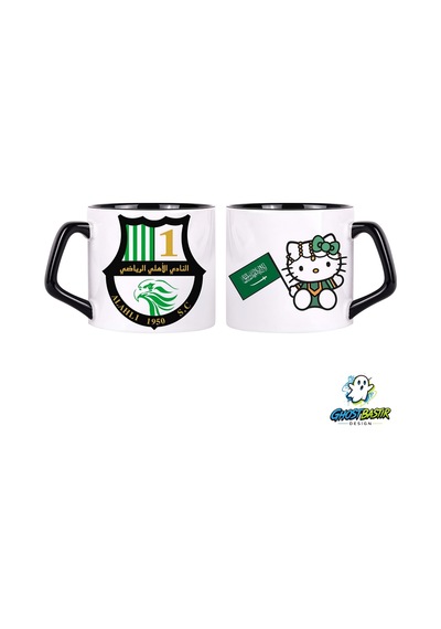 Ghostbastır Desıgn Al Ahli Doha F.c. Kupa Bardak Tek Adet 0957 Çok Renkli