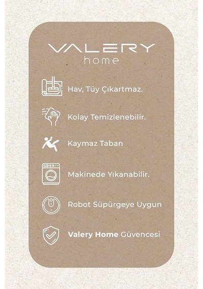 Yıkanabilir Kaymaz Taban Post Peluş Banyo Paspası Üçlü Takım Beyaz 60 X 40 Çok Renkli