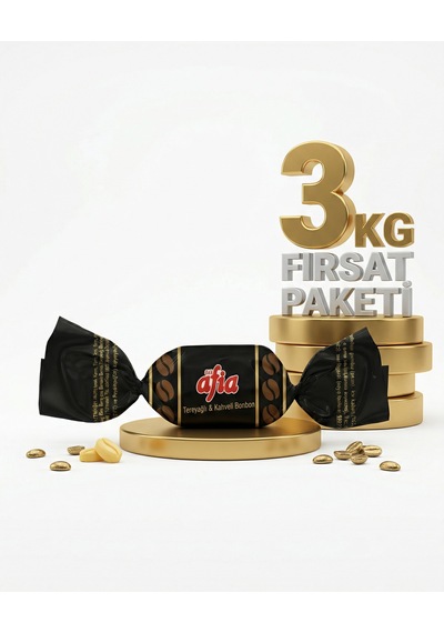 Afia Tereyağlı Ve Kahveli Şeker 3x1 Kg