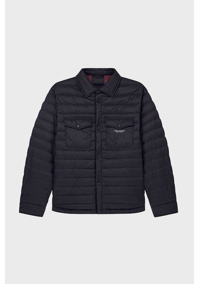 Armani Exchange Kuş Tüyü Dolgulu Klasik Yaka Kapitoneli Mont Erkek Mont Xm003317 Af16927 Uc001 Siyah