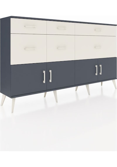 Arges Konsol Tek Raflı 6 Çekmeceli 4 Kapaklı 176x30x99 Antrasit-antrasit/aytaşı Antrasıt/aytası - Antrasıt Arges Konsol Tek Raflı 6 Çekmeceli 4 Kapaklı 176x30x99 Antrasit-antrasit/aytaşı Antrasıt/aytası - Antrasıt