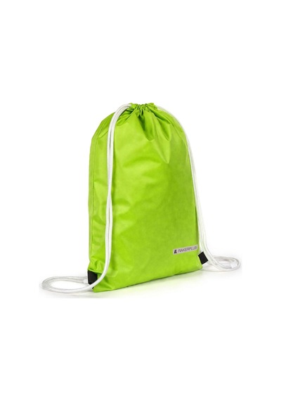 Rakerplus Fıstık Yeşili 32x45 Cm Su Geçirmez Büzgülü Krampon Ve Spor Çantası Yeşil