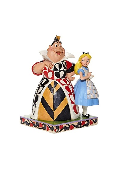 Jim Shore Disney Traditions Alice Harikalar Diyarında 'kaos Ve Merak' Figürü, Renkli, 14 X 15 X 20 Cm, 6008069 Diğer