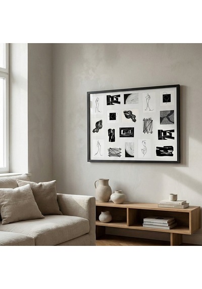 Good Home Fotoğraf Çerçevesı Siyah 63x83 Cm