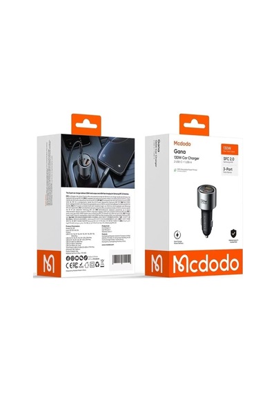 Cc-3190 Gana Serisi 130w 2c1a Araç Içi Çakmaklık Hızlı Şarj Cihazı