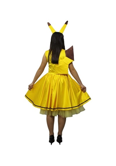 Kostümsarayı Yetişkin Bayan Pikachu Kostümü
