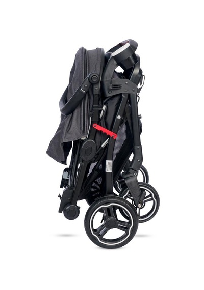 4 Baby AB-431 Active Plus Black Travel Sistem Bebek Arabası Gri