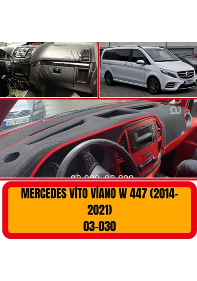 MERCEDES -BENZ VİTO W447 2014-2021 ÖN GÖĞÜS / PANEL /  TORPİDO KORUMASI - KILIFI - HALISI