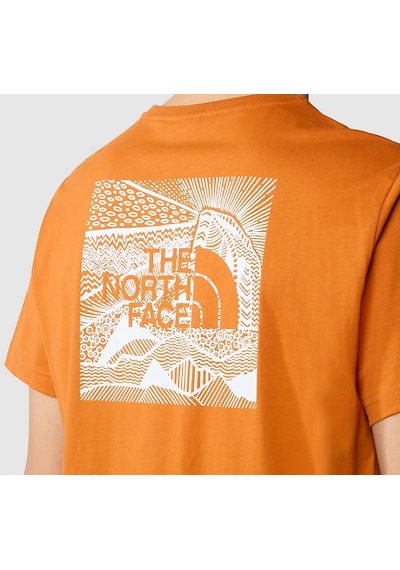 The North Face Redbox Celebration Erkek T-shirt Turuncu-turuncu