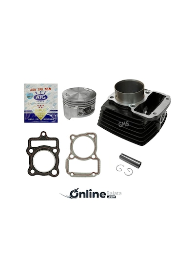 Mondial Xtreme Max 200 Silindir Set Komple Siyah Gvs6583