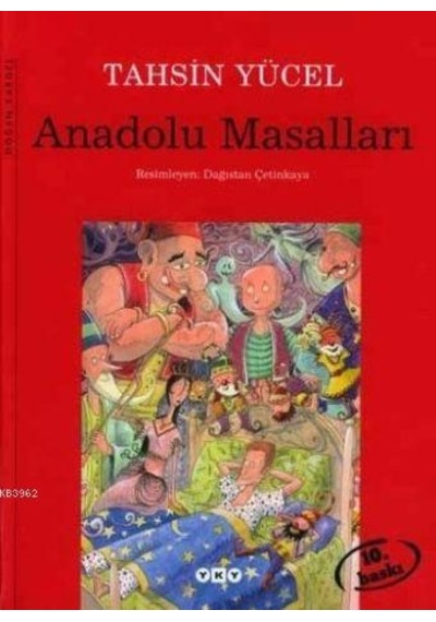 Anadolu Masalları - Yapı Kredi Yayınları Tahsin Yücel 9.Baskı