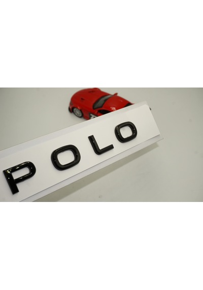 Volkswagen Polo 2021+ Bagaj 3M 3D Yeni Nesil Parlak Siyah ABS Yaz