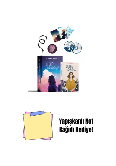 Özel Seri- Ölüler Konuşamaz, Ciltli + Yapışkanlı Not Kağıdı