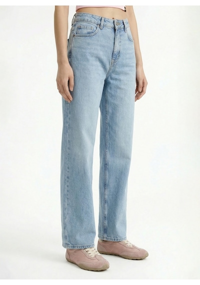 Jeep İndigo Kadın %100 Pamuk Regular Fit Denim Pantolon J5sl-pnt7095