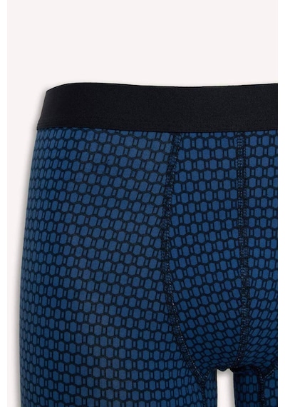 Defacto Regular Fıt Baskılı 3lü Boxer G9372ax26spnv135 Lacivert-nv135