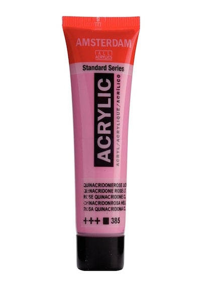 Amsterdam Açık Quinacridone Gülü 120 ml Akrilik Boya 385 P-111911