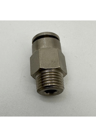 Metal Düz Yağlama Rekoru 6mm - M6x1
