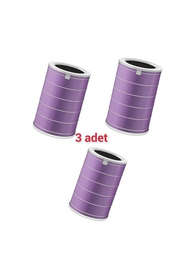Xiaomi Uyumlu Air Purifier Hava Temizleyici 1, 2, 3 Uyumlu Filtre 3 Adet
