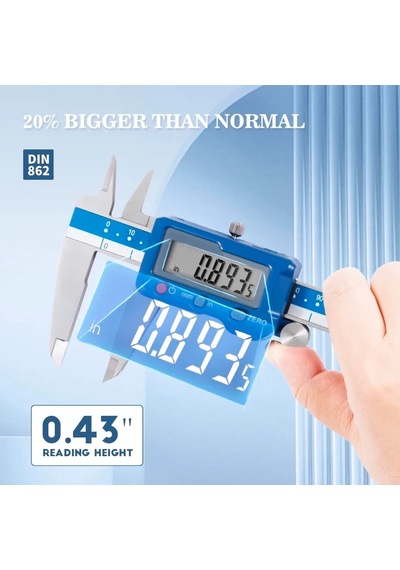 Dasqua 200mm Yeni Seri Dijital Kumpas 0.01mm Hassasiyet 2000-2010