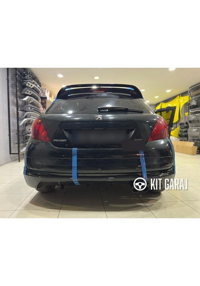 Kit Garaj 207 Arka Ek Plastik Boyalı