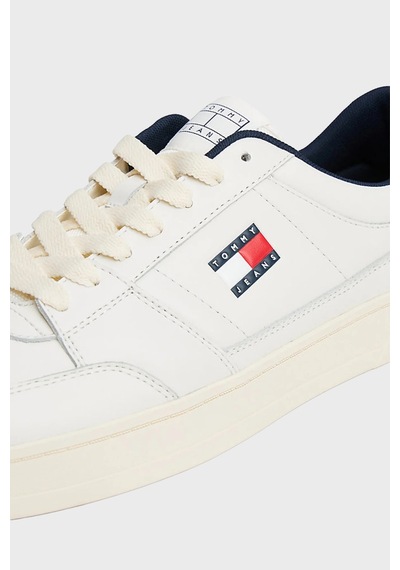 Tommy Hilfiger Tommy Jeans Erkek Ayakkabı Em0em01574 0lg Beyaz-lacivert Beyaz - Lacivert Tommy Hilfiger Tommy Jeans Erkek Ayakkabı Em0em01574 0lg Beyaz-lacivert Beyaz - Lacivert