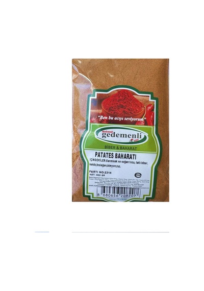 Mahmut Gedemenli Cips ve Patates Baharatı 500 G