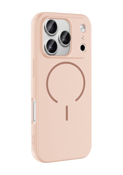 Apple Uyumlu iPhone 17 Pro Max Kılıf M-safe Şarj Özellikli Zore Meta Kapak - Lacivert Lacivert