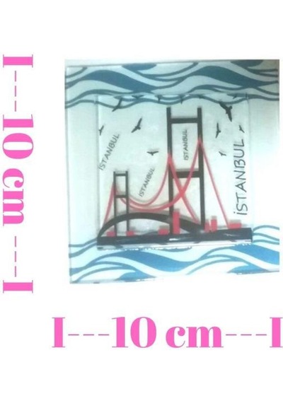Dekoratif Cam Gider Kapağı Cam Gider Süsü 10 x 10 CM