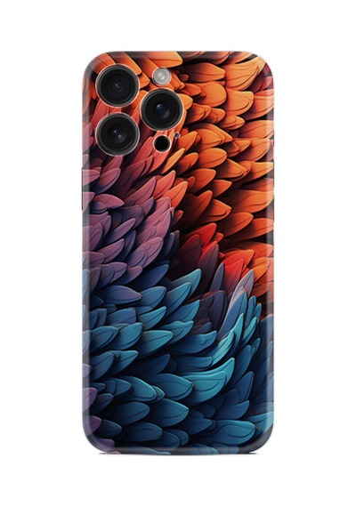 Apple İphone Uyumlu 16 Pro Kılıf Boutique Baskılı Resimli Yapraklar Pcode -090