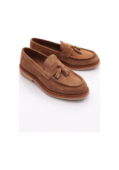 Dgn 6ym4634 Erkek Loafer Ayakkabi Sigaro Süet
