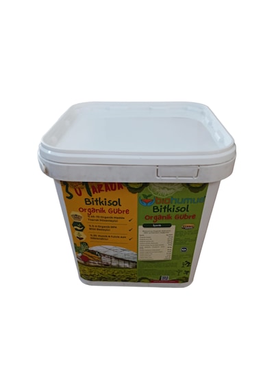 3 Ü 1 Arada, Biohumus Organik Gübre Bitki Besleyici, 5 Litre