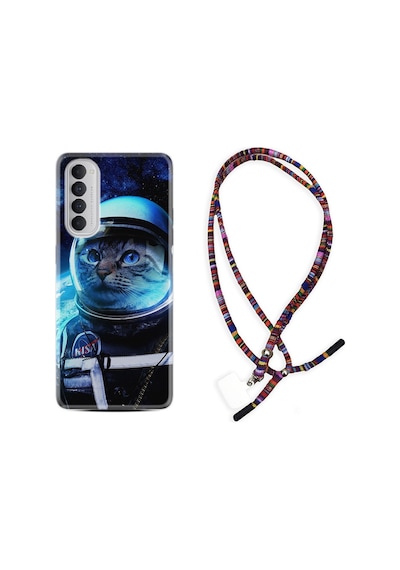 Oppo Reno 4 Pro Kılıf Rasta Boyun Askılı Kisa 1896