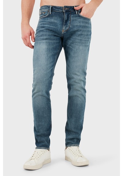 Emporio Armani Pamuklu Slim Fit Kot Pantolon Erkek Kot Pantolon Em000121 Af29662 Mb002 Lacivert Emporio Armani Pamuklu Slim Fit Kot Pantolon Erkek Kot Pantolon Em000121 Af29662 Mb002 Lacivert