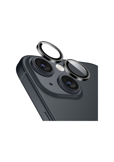 Apple Uyumlu iPhone  15 / 15 + Kamera Ve Lens Koruyucu Şeffaf