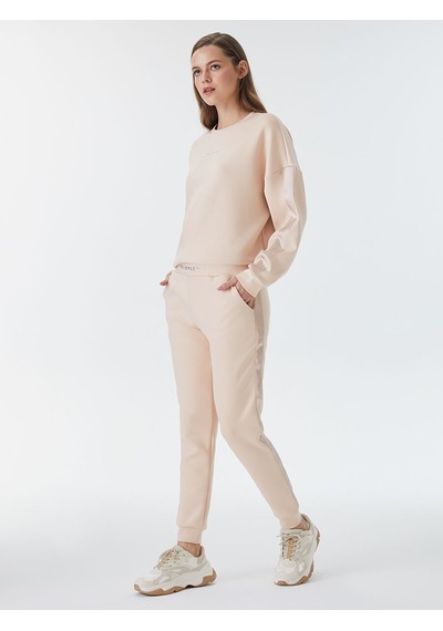 Loose Loose Fit Kadın Eşofman Altı Pembe