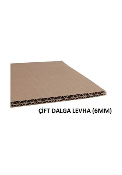 Oluklu Mukavva Karton 105X105Cm 6Mm Sert Karton 102x102 6mm Sert Karton 10 Adet