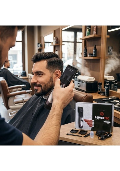 Powertec Tr-6500 Şarjlı Traş Makinesi 6 Saat Çalışma Kablosuz Çift Batarya Diğer