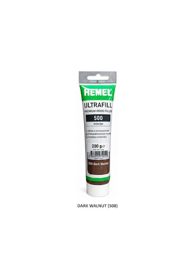 Hemel Ultrafill Interior 500 - Ahşap Tamir Ve Dolgu Macunu DARK WALNUT (508)