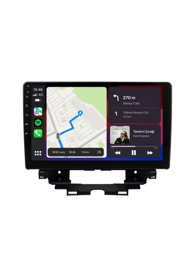 Renault Kangoo Multix 2024-2026 Android Multimedya Carplay Android Auto Navigasyon 8gb Ram 128gb 10"