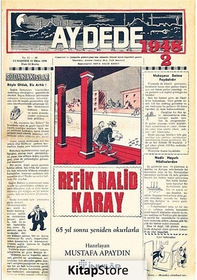 Aydede 1948 - 2 - Refik Halid Karay - İnkılap Kitabevi