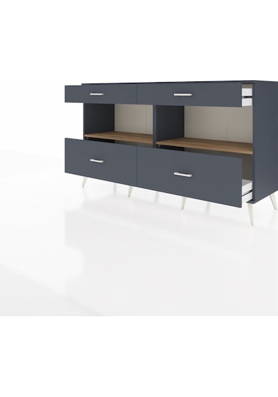 Hyperion Konsol 2 Raflı 4 Çekmeceli 176x44x99 Antrasit-çam/antra Antrasit-çam/antrasit Hyperion Konsol 2 Raflı 4 Çekmeceli 176x44x99 Antrasit-çam/antra Antrasit-çam/antrasit