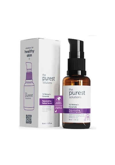 The Purest Solutions Vita-a Rejuvenating Retinol Serum %1 Retinol + Ceramide 30 Ml
