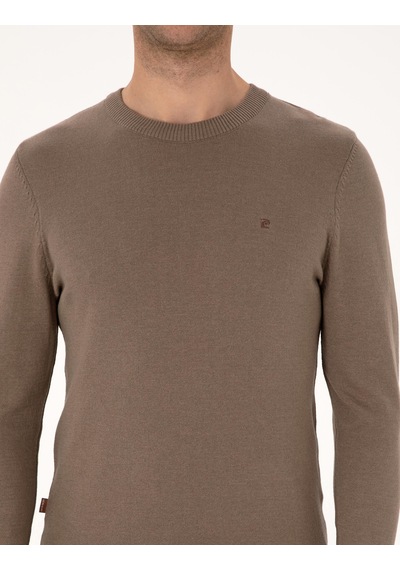 Pierre Cardin Erkek Vizon Kazak /triko 50314192-vr174 Vizon