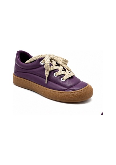 N Napa Shoe Np.7809.mor Deri Sneaker