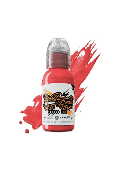 Master Mike Maximus Peach - World Famous Ink Dövme Boyası - 30ml/1oz