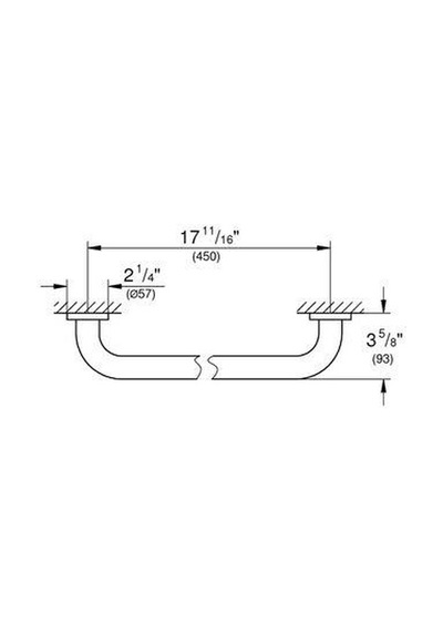 Grohe Essentials Tutunma Barı 45Cm. 40793001