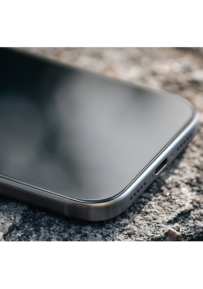 İphone 17 Uyumlu Benks Omniwarrior Privacy Cam Ekran Koruyucu Uygulama Aparatlı Siyah