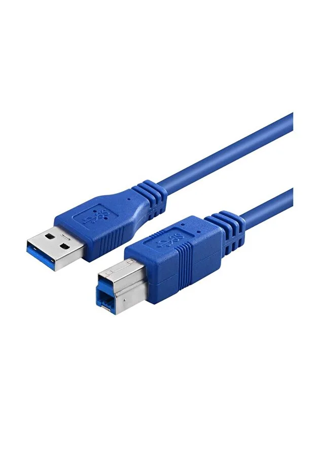 1.5 Metre 1.5mt Usb 3.0 Yazıcı Printer Kablosu Yüksek Hız Usb 3.0 Type-b Bağlantı Data Kablosu